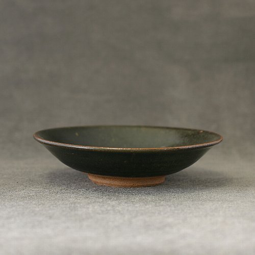 玄釉5.3寸浅鉢