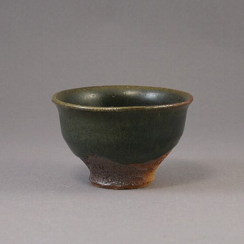 玄釉ぐい呑み