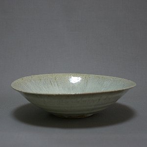 斑釉浅鉢