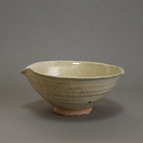 灰釉片口鉢