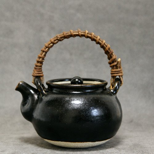 玄釉土瓶(大)