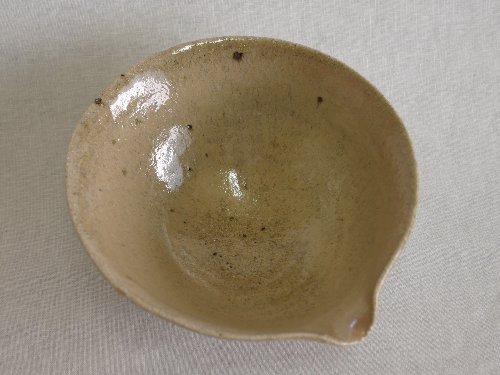 灰釉片口鉢