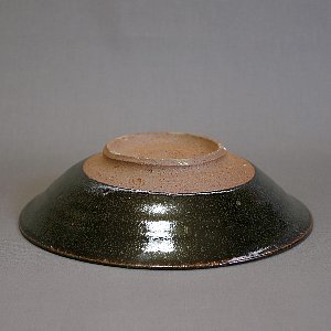 玄釉７寸浅鉢2