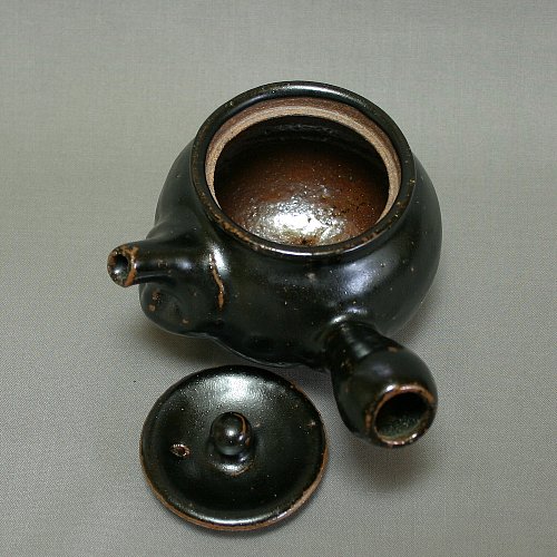 玄釉急須1