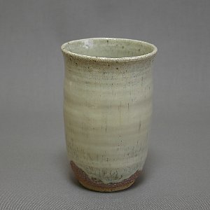 斑釉湯飲み1