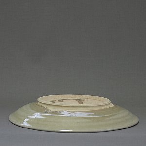 粉引の８寸皿2