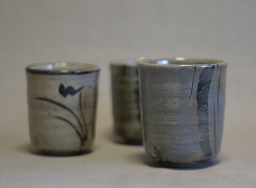京唐津湯呑み