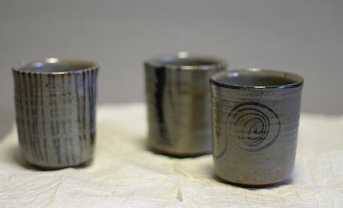京唐津湯呑み